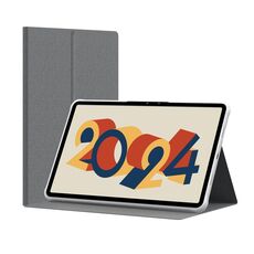 Custodia in pelle per tablet PC con copertura interna in silicone Hpad6 HEADWOLF (grigio)