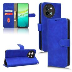 Per vivo Y38 5G Skin Feel custodia magnetica in pelle con vibrazione (blu)