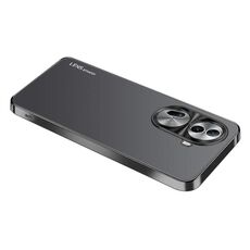 Per OPPO Reno11 Global AG Custodia per telefono in acrilico galvanico satinato (nero)