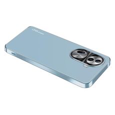 Per OPPO Reno11 Global AG Custodia per telefono in acrilico galvanico satinato (Sierra Blue)