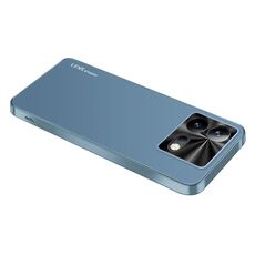 Per vivo iQOO Neo8 AG Custodia per telefono in acrilico galvanico satinato (blu navy)