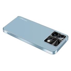 Per vivo iQOO Neo8 AG Custodia per telefono in acrilico galvanico satinato (Sierra Blue)