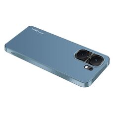 Per vivo iQOO Neo9 Pro AG Custodia per telefono in acrilico galvanico satinato (blu navy)