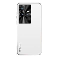 Per vivo iQOO 11 Pro AG Custodia per telefono in acrilico galvanico satinato (bianco argento)