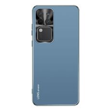 Per vivo S18 Pro AG Custodia per telefono in acrilico galvanico satinato (blu navy)