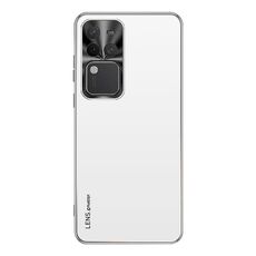 Per vivo S18 Pro AG Custodia per telefono in acrilico galvanico satinato (bianco argento)