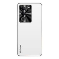 Per vivo S17 / S17 Pro AG Custodia per telefono in acrilico galvanico satinato (bianco argento)