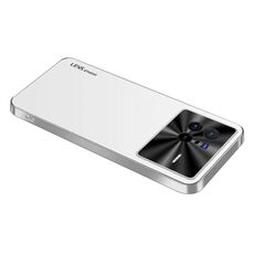 Per vivo X80 AG Custodia per telefono in acrilico galvanico satinato (bianco argento)