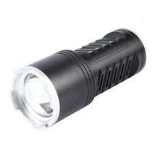 Torcia con zoom telescopico ad alta potenza S2302 30W 1600LM (nera)