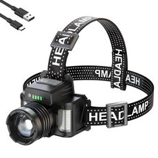HL-03 Faro da lavoro con zoom a induzione intelligente (nero)