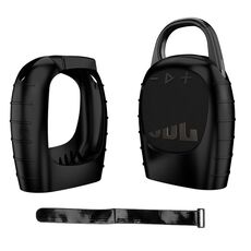 Custodia protettiva antiurto in silicone per altoparlante Bluetooth JBL CLIP 5 (nera)