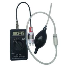 Analizzatore di ossigeno portatile CY-12C Dispositivo di misurazione dell'ossigeno a gamma completa