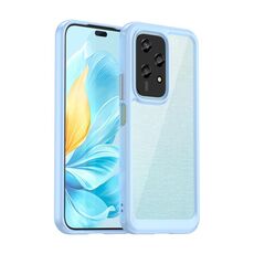 Per Honor 200 Lite 5G Custodia per telefono in TPU ibrido acrilico serie colorata (blu)