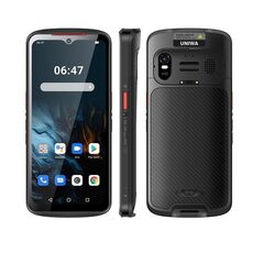 UNIWA NR6503 Telefono scanner portatile 5G, 8 GB+128 GB, 6,52 pollici Android 13 Mediatek Kompanio 900T MT8791 Octa Core, Rete: 5G (Nero)
