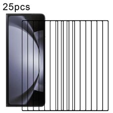 Per Samsung Galaxy Z Fold6 25 pezzi schermo frontale colla completa pellicola proteggi schermo in vetro temperato