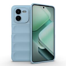 Per vivo iQOO Z9X 5G Magic Shield TPU + custodia per telefono in flanella (azzurro)
