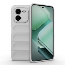 Per vivo iQOO Z9X 5G Magic Shield TPU + custodia per telefono in flanella (bianca)