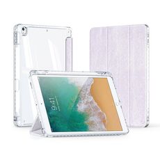 Custodia per tablet intelligente PU+TPU serie DUX DUCIS Unid per iPad 7/8/9 10.2/Air 3/Pro 10.5 2017 (viola)