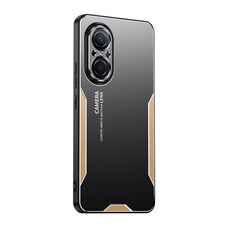 Per Honor 50 SE Blade Series Custodia per telefono ibrida in metallo TPU (oro)