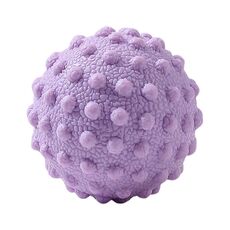 Sfera per massaggio yoga per riflessologia plantare, fascia solida in TPR (viola)