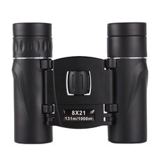 Mini binocolo HD ad alta potenza per visione notturna in condizioni di scarsa illuminazione 8X21