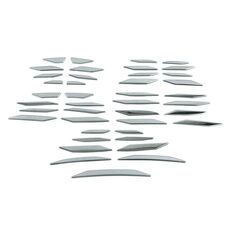 Per Toyota Highlander 2020-2022 Decorazione adesiva stellata sulla griglia anteriore