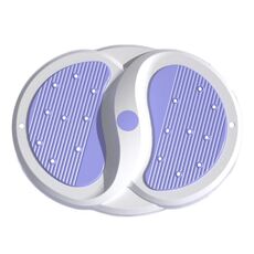 Magneti per la casa con disco torcente in vita muta Esercizio in vita Attrezzature per il fitness sportivo, Colore: viola