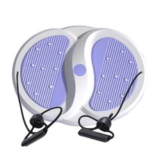 Magneti per la casa con disco torcente in vita muta, attrezzature per il fitness sportivo in vita, colore: con corda da tirare viola