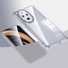 Per Honor 200 Pro Armor Custodia rigida per PC in TPU trasparente (trasparente)