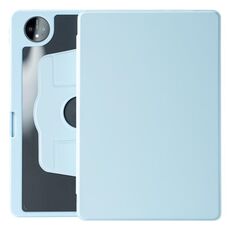 Per Huawei MatePad Pro 11 2022/2024 Custodia in pelle per tablet con supporto per rotazione a 360 gradi in acrilico (blu ghiaccio)