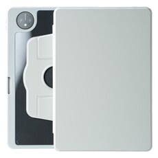 Per Huawei MatePad Pro 11 2022/2024 Custodia in pelle per tablet con supporto per rotazione a 360 gradi in acrilico (grigio)