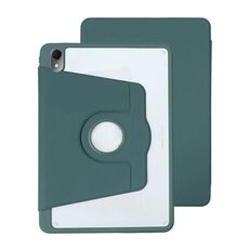 Per Huawei MatePad Air 11.5 2023 Custodia in pelle per tablet con supporto di rotazione a 360 gradi in acrilico (verde scuro)