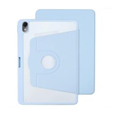 Per Huawei MatePad Air 11.5 2023 Custodia in pelle per tablet con supporto di rotazione a 360 gradi in acrilico (blu ghiaccio)