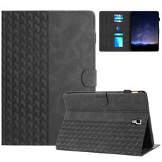 Custodia Smart Tablet in pelle goffrata per Samsung Galaxy Tab A 10.5 T590 (nero)
