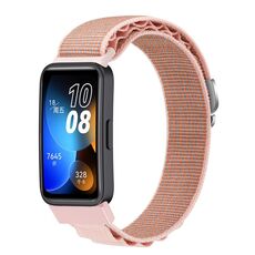 Per cinturino in nylon ad anello Huawei Band 8/9 (rosa)