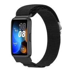 Per cinturino in nylon con anello Huawei Band 8/9 (nero)