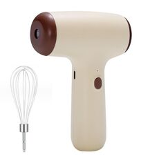 Mini miscelatore elettrico multifunzione portatile wireless, colore: kaki a levetta singola (5 marce)