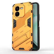 Per vivo iQOO Z9X 5G Punk Armor 2 in 1 PC + custodia per telefono in TPU con supporto (arancione)