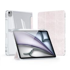 Custodia Smart Tablet PU+TPU per iPad Air 13 2024 DUX DUCIS Unid Series (rosa)