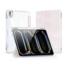 Custodia smart tablet PU+TPU per iPad Pro 11 2024 DUX DUCIS Unid serie (rosa)