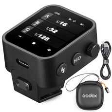 Godox X3 TTL Wireless Flash Trigger Touch Screen Trasmettitore Flash per Canon (Nero)