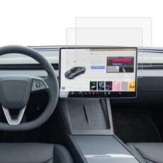 Per Tesla Model 3 2024 2 pezzi Pellicola protettiva per navigatore per auto Pellicola in vetro temperato