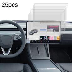 Per Tesla Model 3 2024 25 pezzi Pellicola protettiva per navigatore per auto Pellicola in vetro temperato
