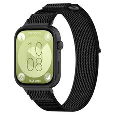 Per cinturino in nylon Huawei Watch Fit3 Loop (nero grigio)