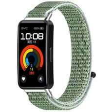 Per Huawei Band 9/9 NFC / 8/8 NFC cinturino in nylon con gancio e chiusura ad anello (blu mare)