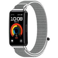 Per Huawei Band 9/9 NFC / 8/8 NFC cinturino in nylon con gancio e chiusura ad anello (conchiglia)