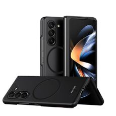 Custodia protettiva magnetica antiurto per Samsung Galaxy Z Fold6 Skin Feel (nera)