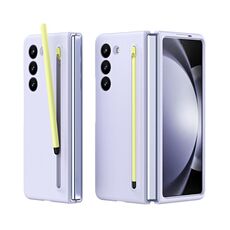 Custodia per telefono antiurto Skinfeel per Samsung Galaxy Z Fold 6 con penna (viola)