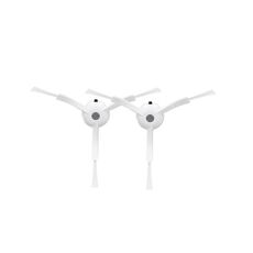 Spazzola laterale da 2 pezzi/pacco per accessori robot aspirapolvere Roborock Qrevo Pro/Qrevo MaxV