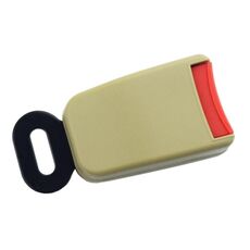 Seggiolino auto Cintura di sicurezza a due punti Fibbia di sicurezza (Beige)